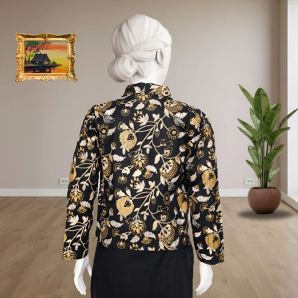 3 piece Royal aur elegant black outfits - Image 4